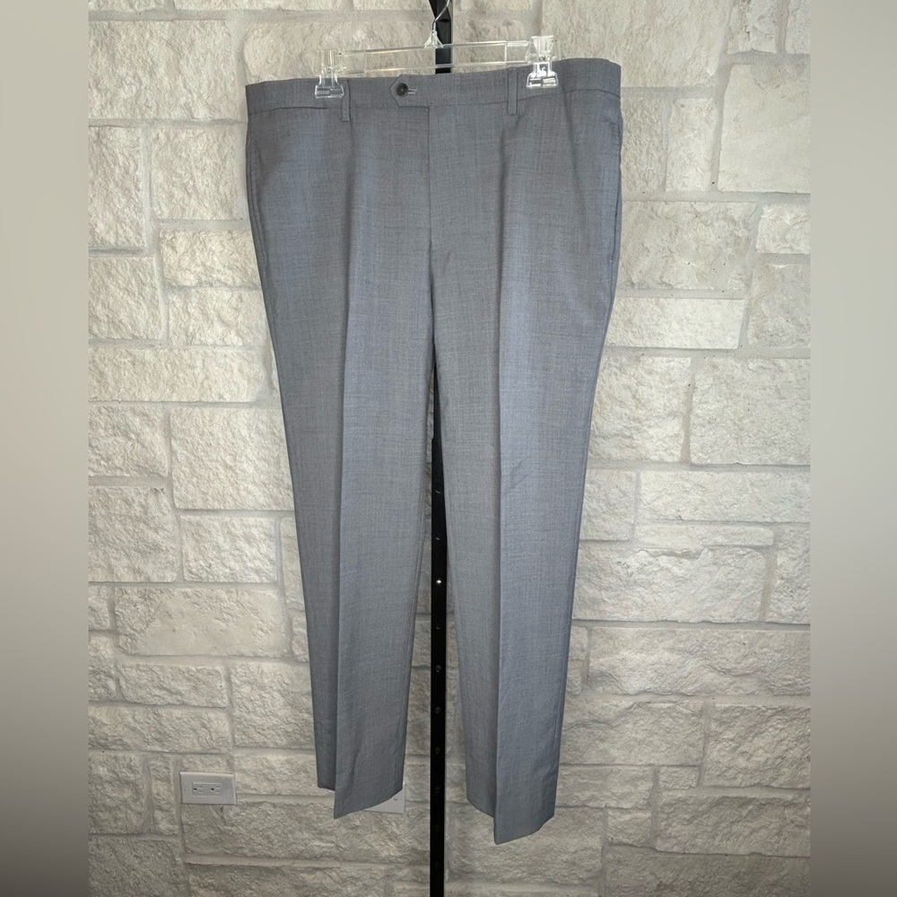 Tommy Hilfiger Pants 100% Wool Size 36”X 29” Gray Tailored Pants Modern Fit